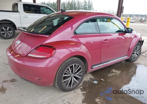 2017 Volkswagen Beetle #Pinkbeetle из США, поврежденный, VIN 3VWF17AT2HM604454
